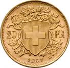 Swiss Franc Coin
